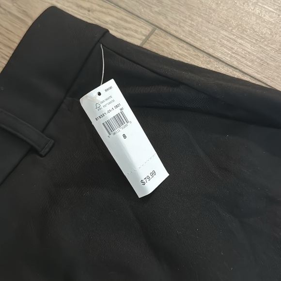 NWT! GAP Black Twill Wide-Leg Trousers - Multiple🔹 - Picture 5 of 8
